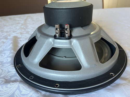Subwoofer Jl Audio Automotivo De 12 12w1 V2-4 Com 300w Rms Cinza (Usado)