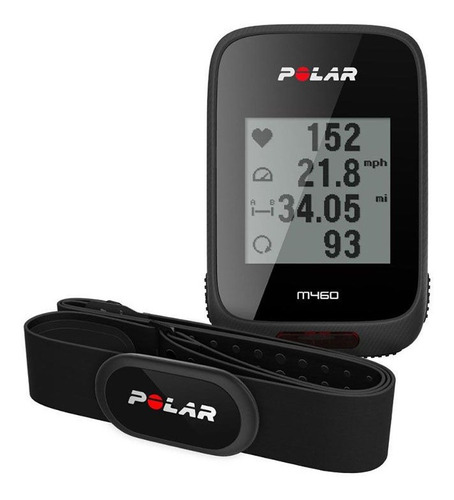 Computadora Polar M460 Gps Pulsometro Wireless Planet Cycle