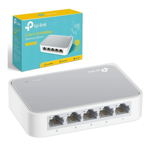 Switch De Sobremesa 5 Puertos Para Redes Internet Tp-link