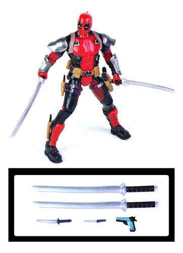 Deadpool Figura Juguete Niños Colección Regalar 18cm