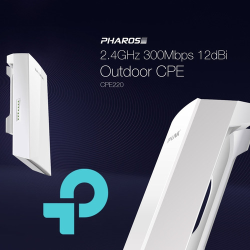 Access Point Para Exteriores Tp-link 2.4ghz 300mbps, Cpe220