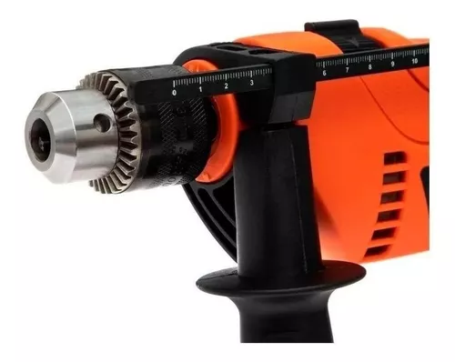 TALADRO PERCUTOR DE IMPACTO BLACK+DECKER 1/2 (13MM) 650W CON MALETÍN  TM650K 