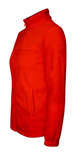 Imagen 2 de 3 de Chaqueta Polar Corporativa Térmica Lisa Mujer