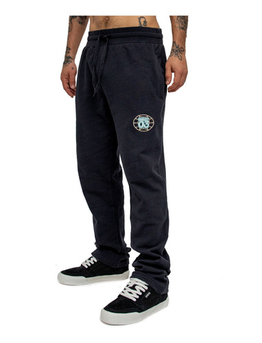 Jogger Hombre Globo Black