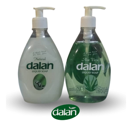 Jabon Liquido Dalan Con Dispensador Aloe Vera Y Natura 500ml