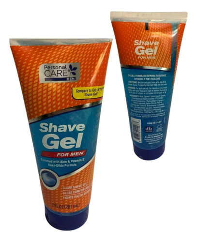 Gel De Afeitado Personal Care Men. Piel Sensible Aloe&vite