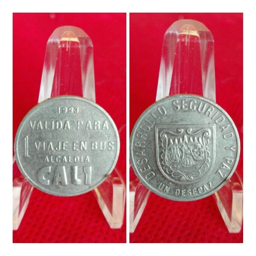 Moneda Transporte Cali, Desepaz 1993