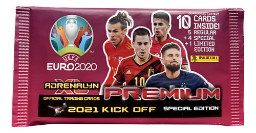 Sobre Adrenalyn Premium Uefa Euro 2020 2021 Kick Off