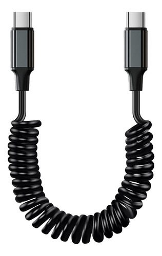 Diseño De Resorte De Cable De Carga Usb-c A Usb-c De Alta Ve