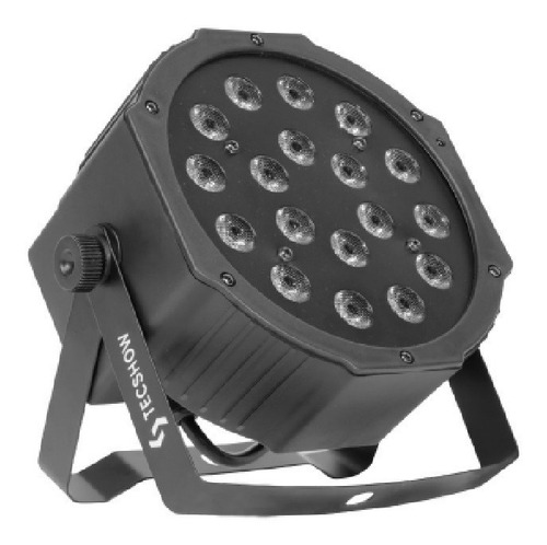 Tacho Flat Cosmo 18 Led X 1 W Dmx Control Remoto Tecshow 