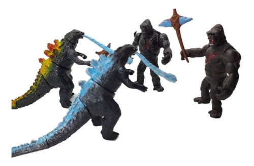 Imagen 2 de 5 de Juguetes Godzilla Vs. Kong King Monarch Figuras Articulables