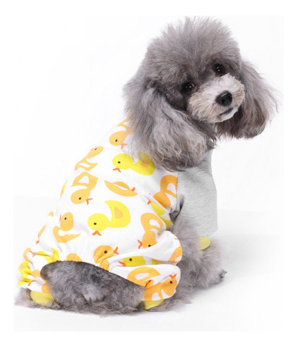 Pijama Cómodo Para Perros En Material De Algodón-xs