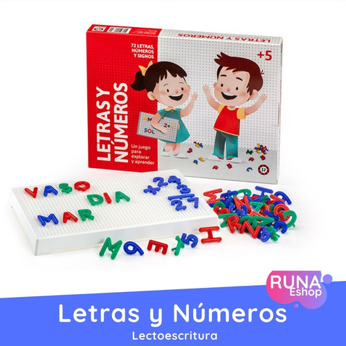 Imagen 3 de 12 de Juego De Mesa Letras Y Números Ruibal 1735