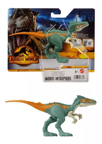 Dinossauro Jurassic World Moros Intrepidus Pacote Feroz Pronta Entrega