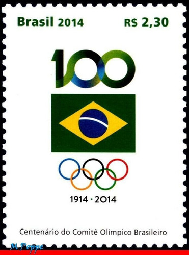 Brasil 2014 : 100 Años Comite Olimpico Brasileño 