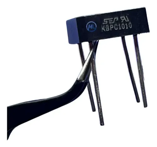 Ponte Raddrizzatore KBPC1010 10A/1000V Con Radiatore, Per Caricabatterie 12V 24V AC/DC