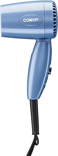 Secadora Compacta Plegable Conair Vagabond 1600 W Color Azul Acero