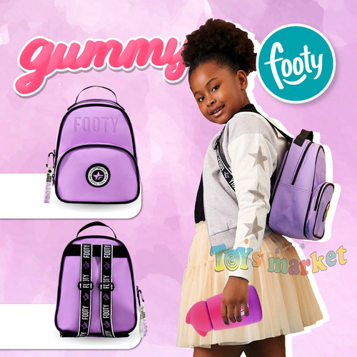 Mini Mochila Espalda De 12 Pulgadas Footy Fashion