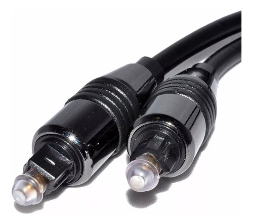 Cable Óptico Digital Para Audio Fibra Óptica Dorada 3 Metros