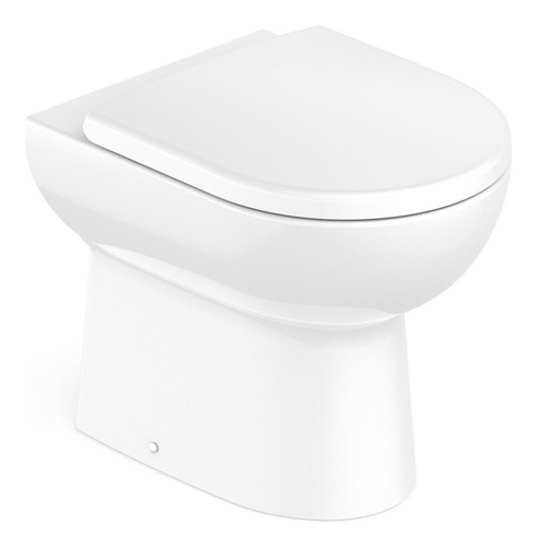 Vaso Sanitário Convencional Com Assento Termofixo Queda