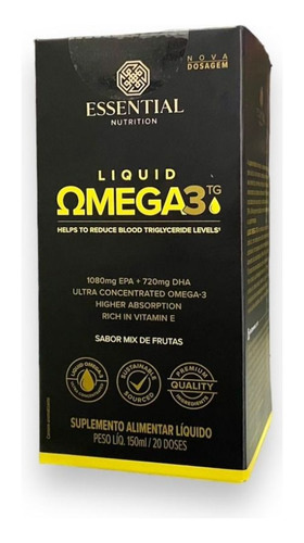 Super Ômega 3 Tg Líquido (150ml) - Essential Nutrition
