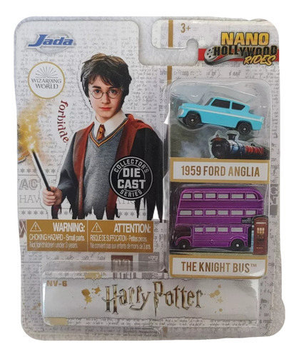 Harry Potter Nano Hollywood Rides Jada Vehiculos A Esc 1:64