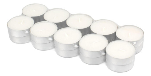 Stonebriar 20 Pack Unsged Mega Boorized Tea Light Velles Con