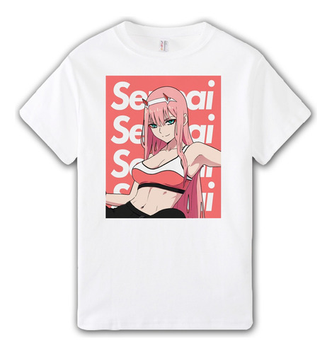 Remera Zero Two  - Anime Manga Aesthetic Unisex 3