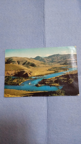 Postal Neuquen Vintage Color Rio Limay