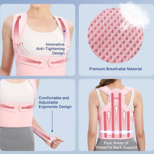Corrector Postural De Espalda Para Mujer Corrector De