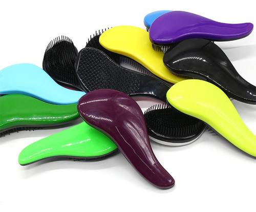 Cepillo De Pelo De Peine Para Cabello Natural Recto O Seco