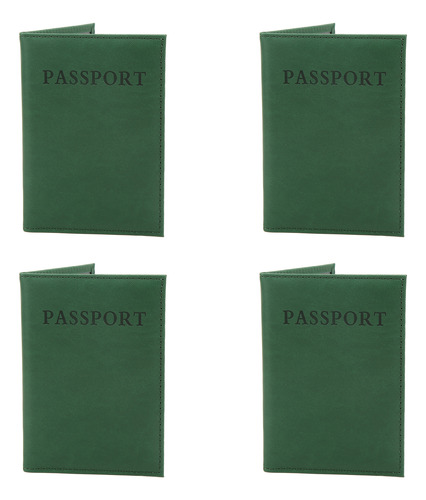 Funda Para Pasaporte, 4 Unidades, Exquisita, Suave E Imperme