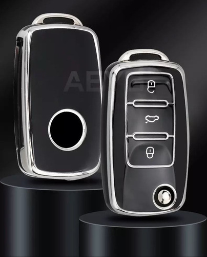 Funda Llave Navaja 3 Botones Vw Up Gol Fox Golf Jetta Fusca
