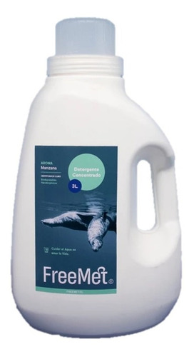 Detergente Ecológico 100% Biodegradable 3 Litros Freemet