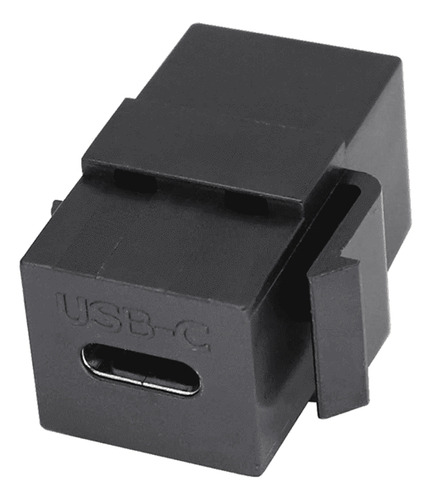 Conector Emenda Tomada Padrão Keystone Usb Tipo C 2.0