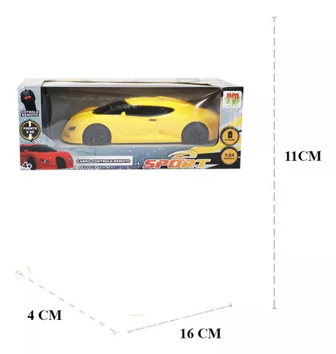 Carro Controle Remoto Sport 1:24 – DM Toys