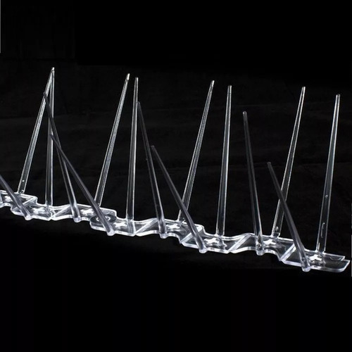 Pinches Puas Puntas Pinchos Ahuyenta Anti Palomas Pajaros De Plastico Policarbonato Transparente