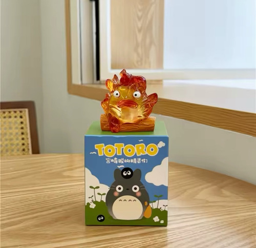 Lamparas De Studio Ghibli Rojo Calcifer - Castillo Vagabundo