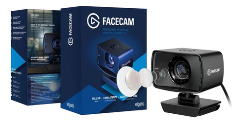 Cámara Web Facecam Elgato 1080p 60fp Black Nuevos Y Garantía