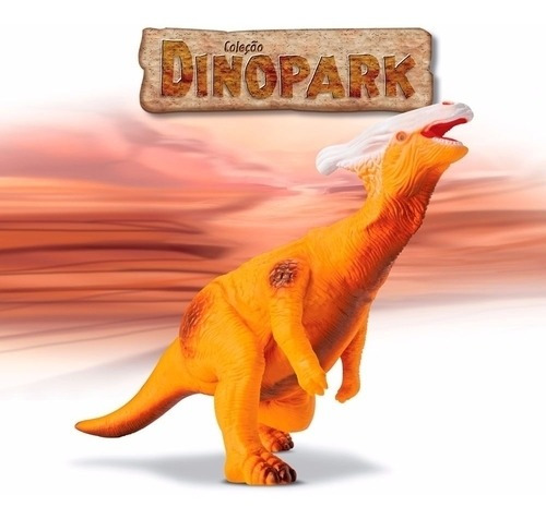 Boneco Dinossauro Parassaurolophus Dinopark
