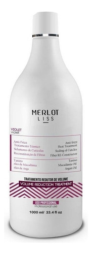 Progressiva  Merlot Liss Sem Formol Violeta 1l