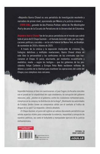 El Chapo Guzmán : El Juicio Del Siglo - Alejandra Ibarra