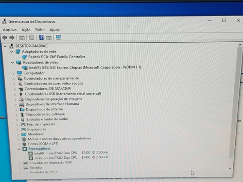 Dell Vostro 220s - Core 2 Duo E7400 - 3gb - Hd 250gb
