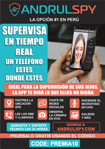 Software Espiar Celular Perú - Garantizado 