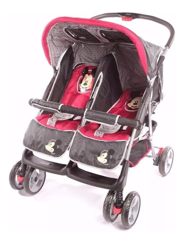 Cochecitos Bebes Mellizos Hermanitos Disney 3306 Babymovil