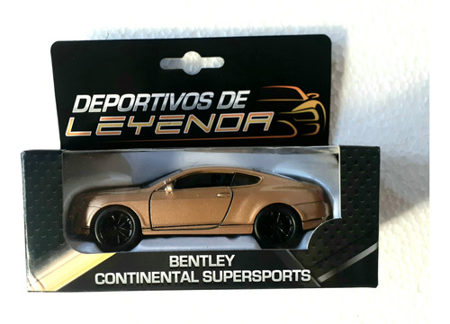 Colección Autos Deportivos De Leyenda Bentley Continental