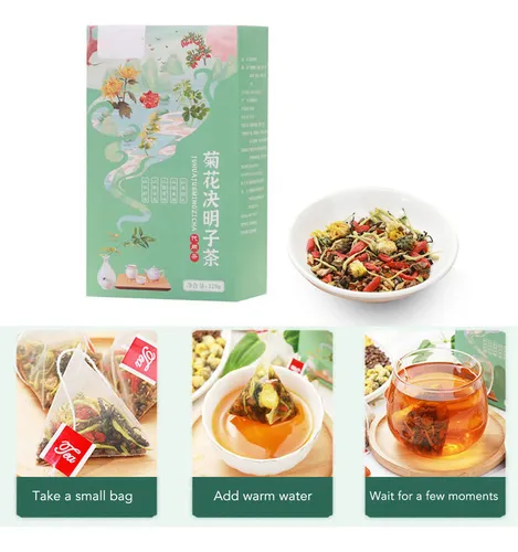 Combinación De Semillas De Casia Para Té De Crisantemo Flora