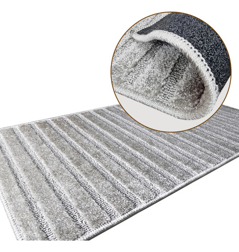 2 Tapete Banheiro Antiderrapante Grande Soft Re51 Js 50x100