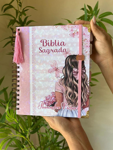 Biblia Com Espaço Para Anotações Personalizada Com Nome
