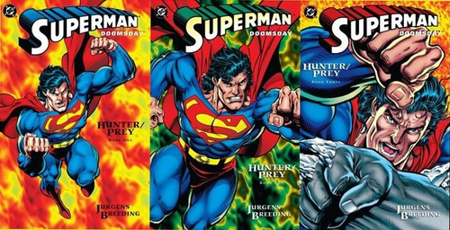Superman Dc Comics Doomsday Hunter/prey 1 -3 (Usado)